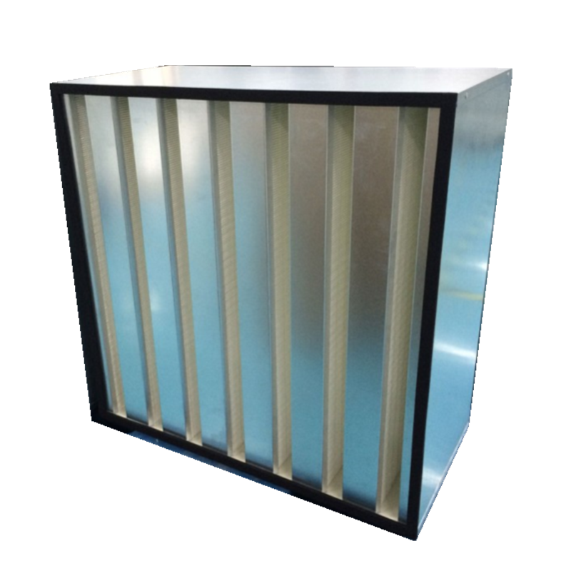 V-bank Filter Metal Frame HEPA Filter 5V