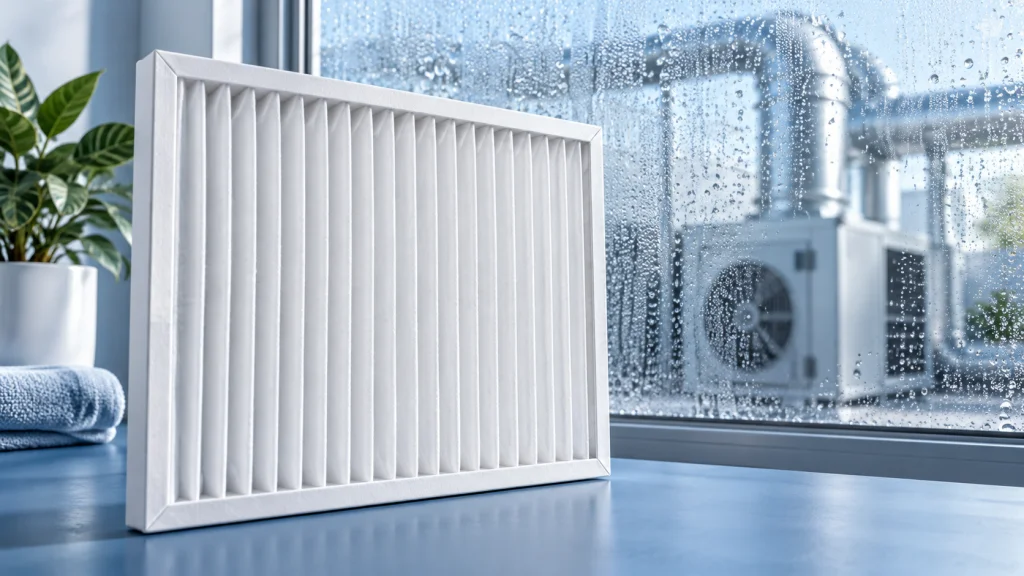 Humidity, Condensation and Water Exposure: What to Tell Your Filter Supplier — CINRIWA filtration illustration