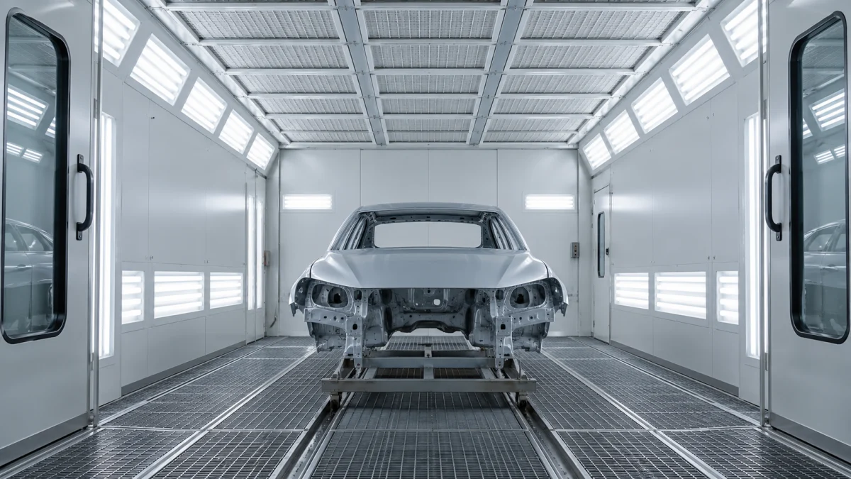 Automotive & Coating Automotive Spray Booths ventilation application scene