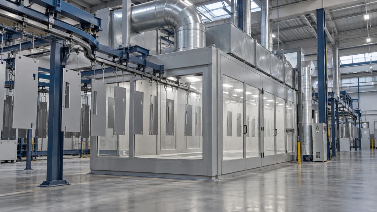 Automotive & Coating Industrial Coating ventilation application scene