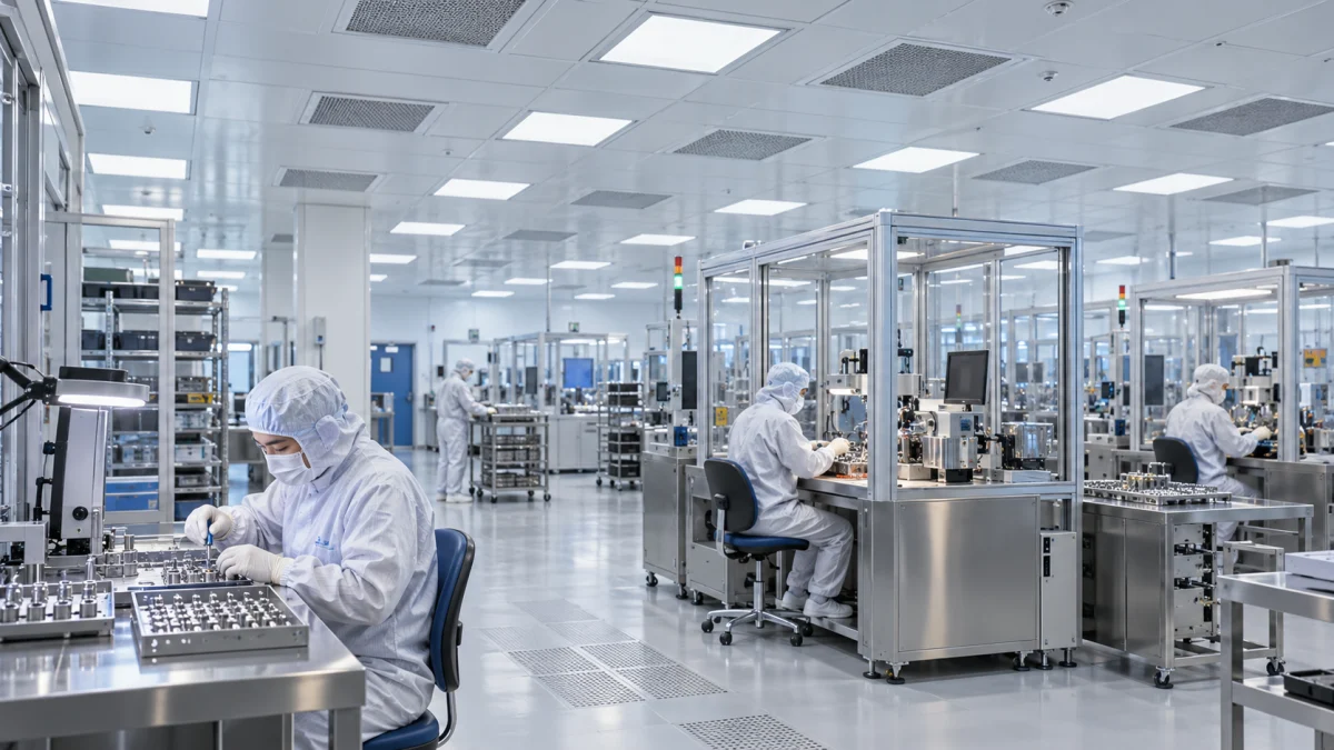 Electronics & Semiconductors Hard Disk Manufacturing ventilation application scene