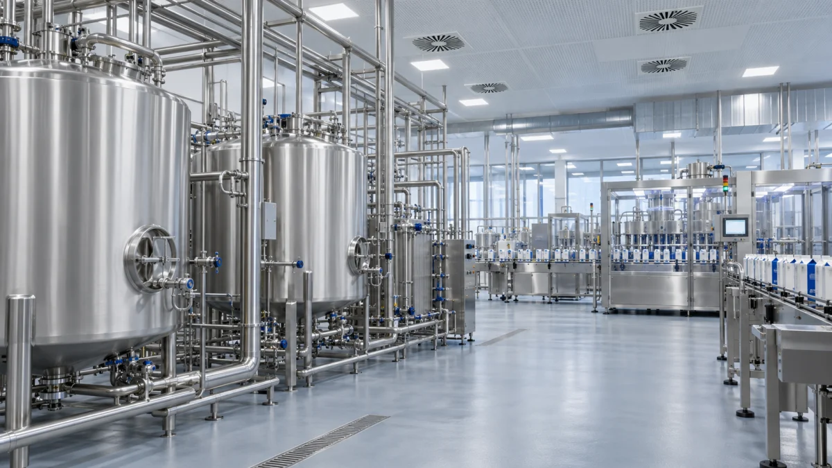 Food & Beverage Dairy Processing ventilation application scene