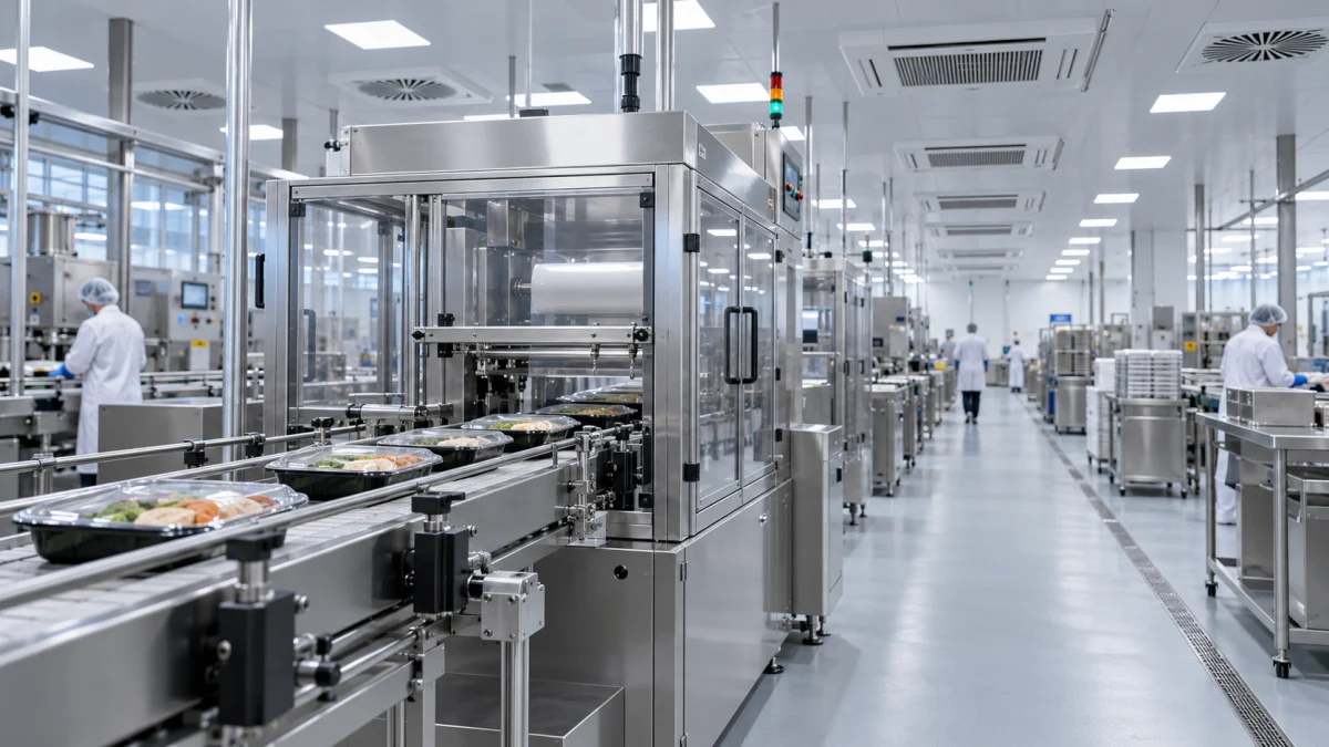 Food & Beverage Food Processing ventilation application scene