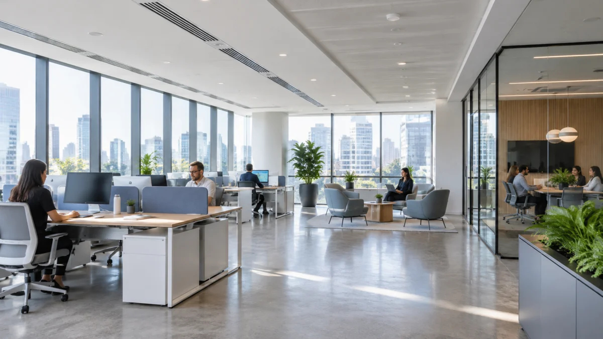 HVAC & Ventilation Offices ventilation application scene
