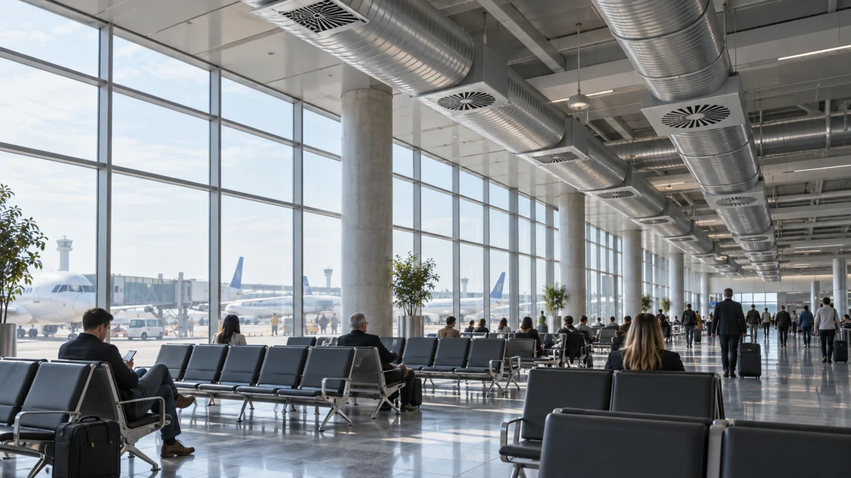 HVAC & Ventilation Transport Hubs ventilation application scene