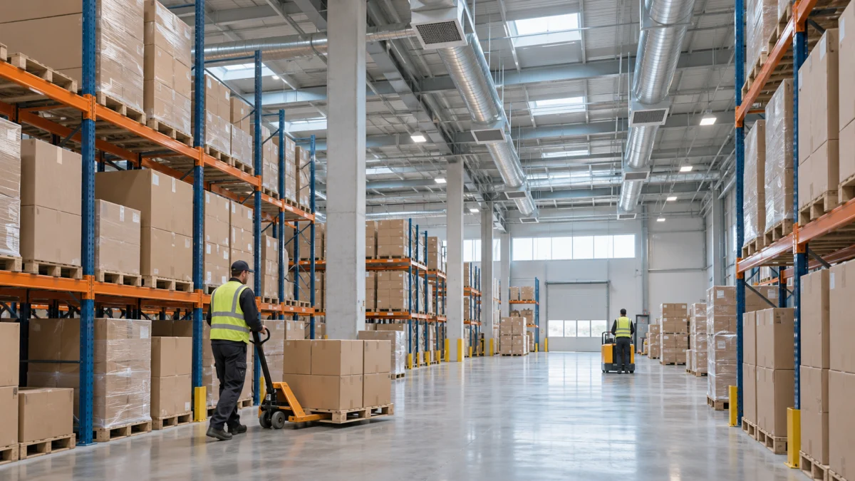 HVAC & Ventilation Warehousing & Logistics ventilation application scene