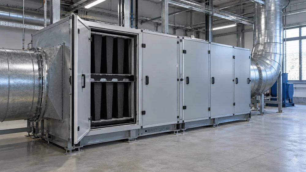 Industrial Manufacturing Odour gas phase application scene