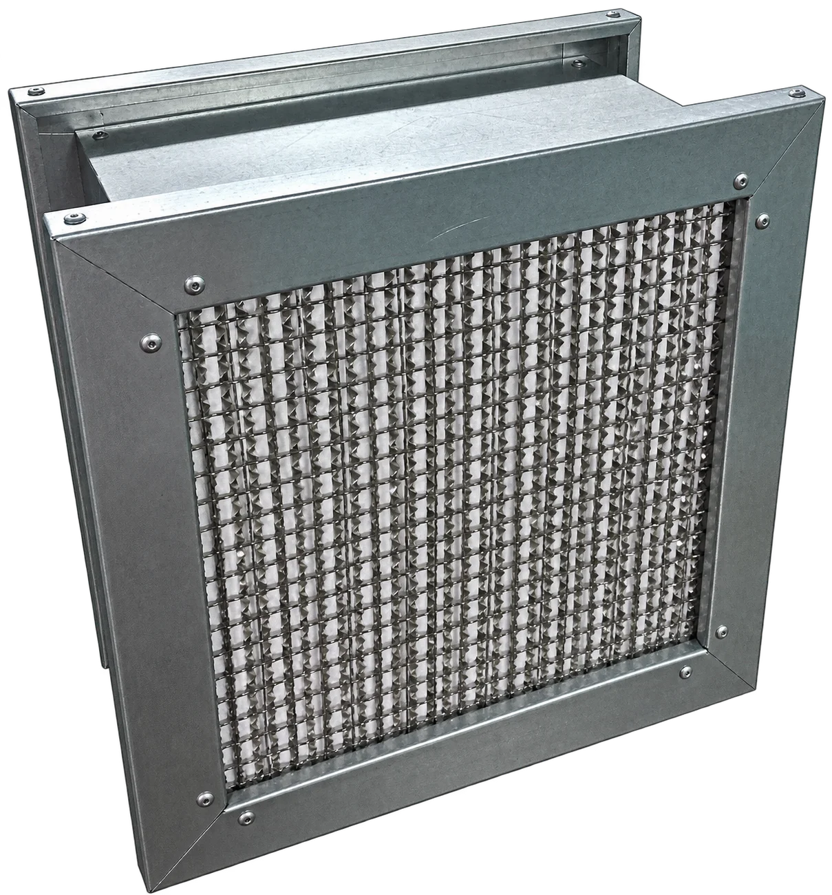 Fine Air Filters Flanged Aluminium Separator Filter — High Temperature