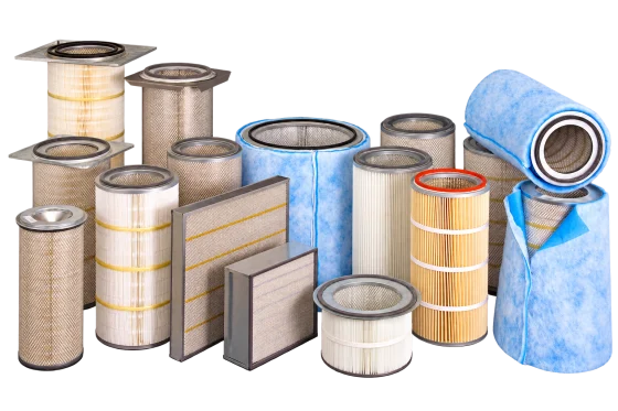 Dust Filter Cartridges Cutout App 560