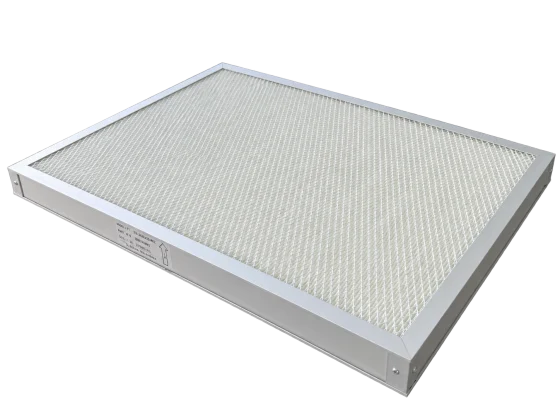 Flat Panel Display Manufacturing Mini Pleat Filter Cutout App 560