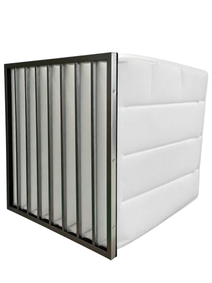 Pharmaceutical Production Polyester Pocket Filter Cutout App 560